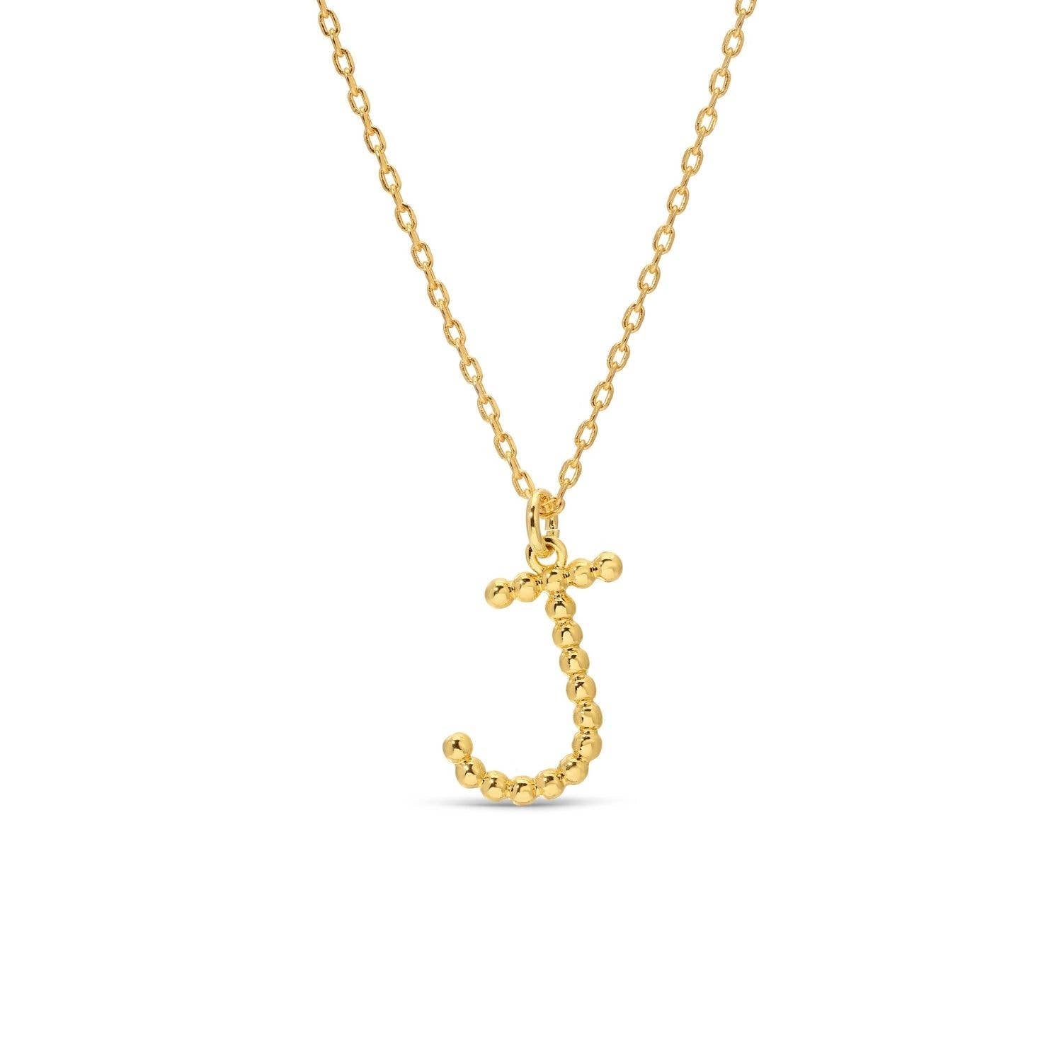 Splendid Iris - Delicate Initial Pendant - Assorted - 926 West