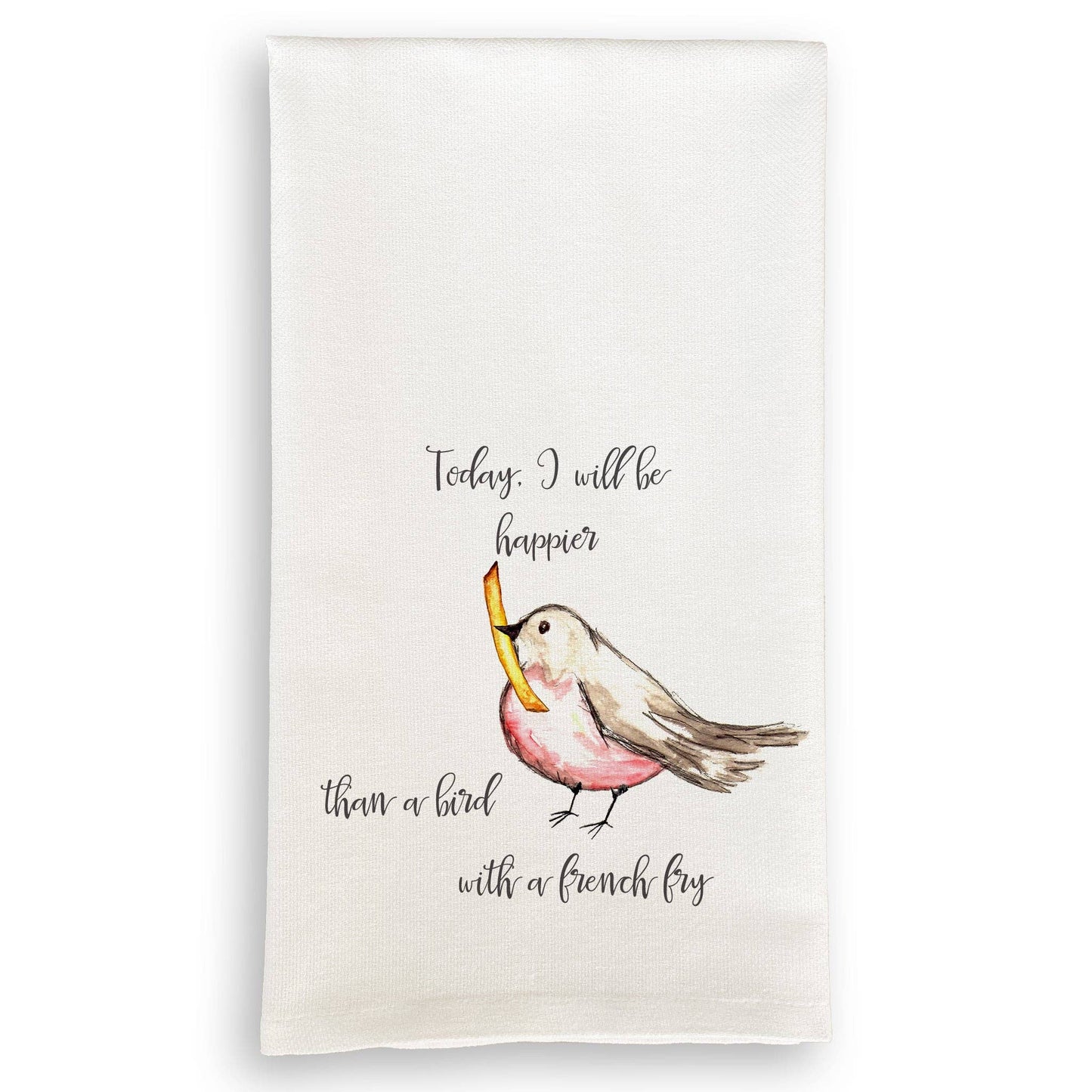 Bird with Fry - Kitchen Towel