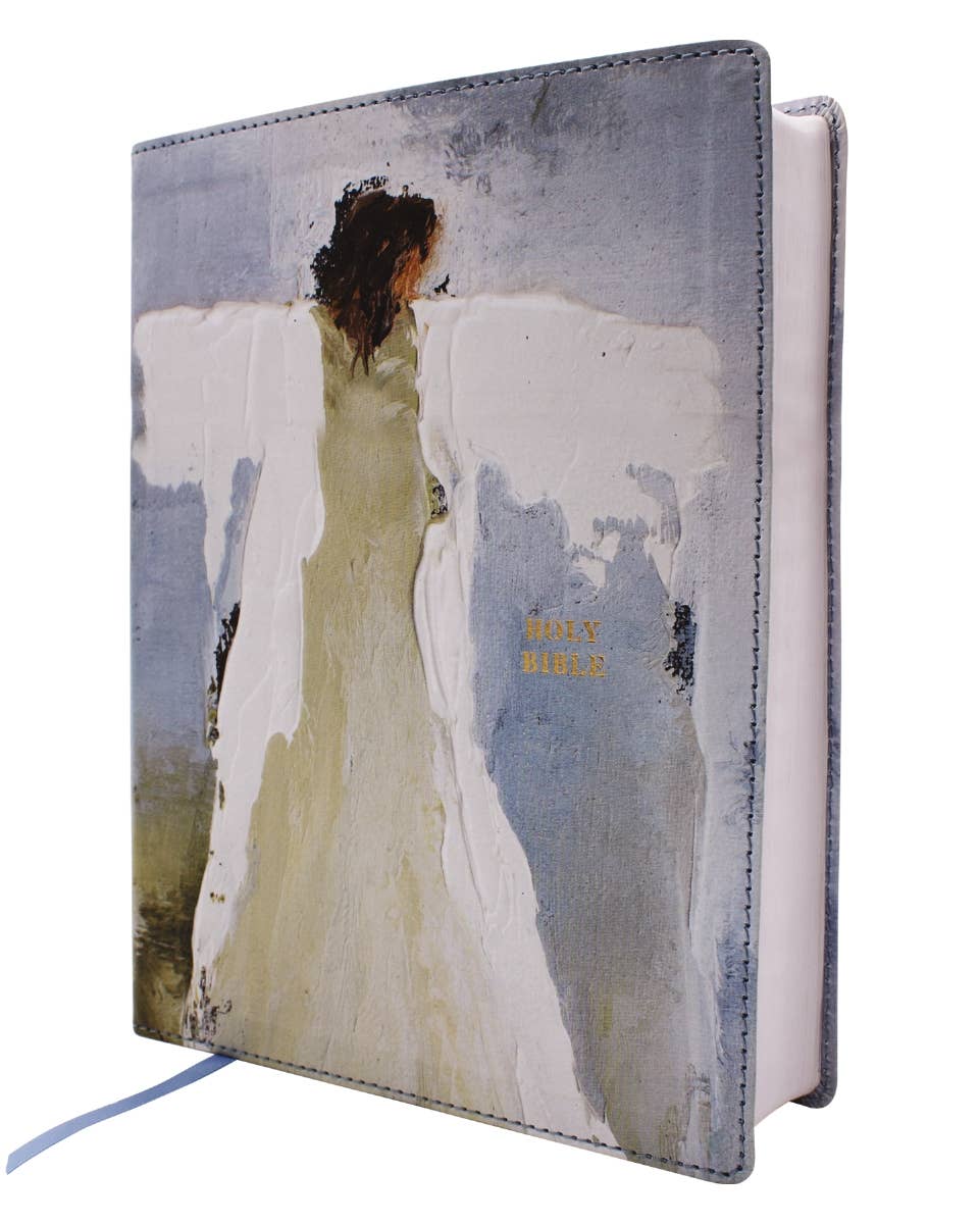 Amplified Bible Anne Neilson Angel Art Leathersoft Blue - 926 West