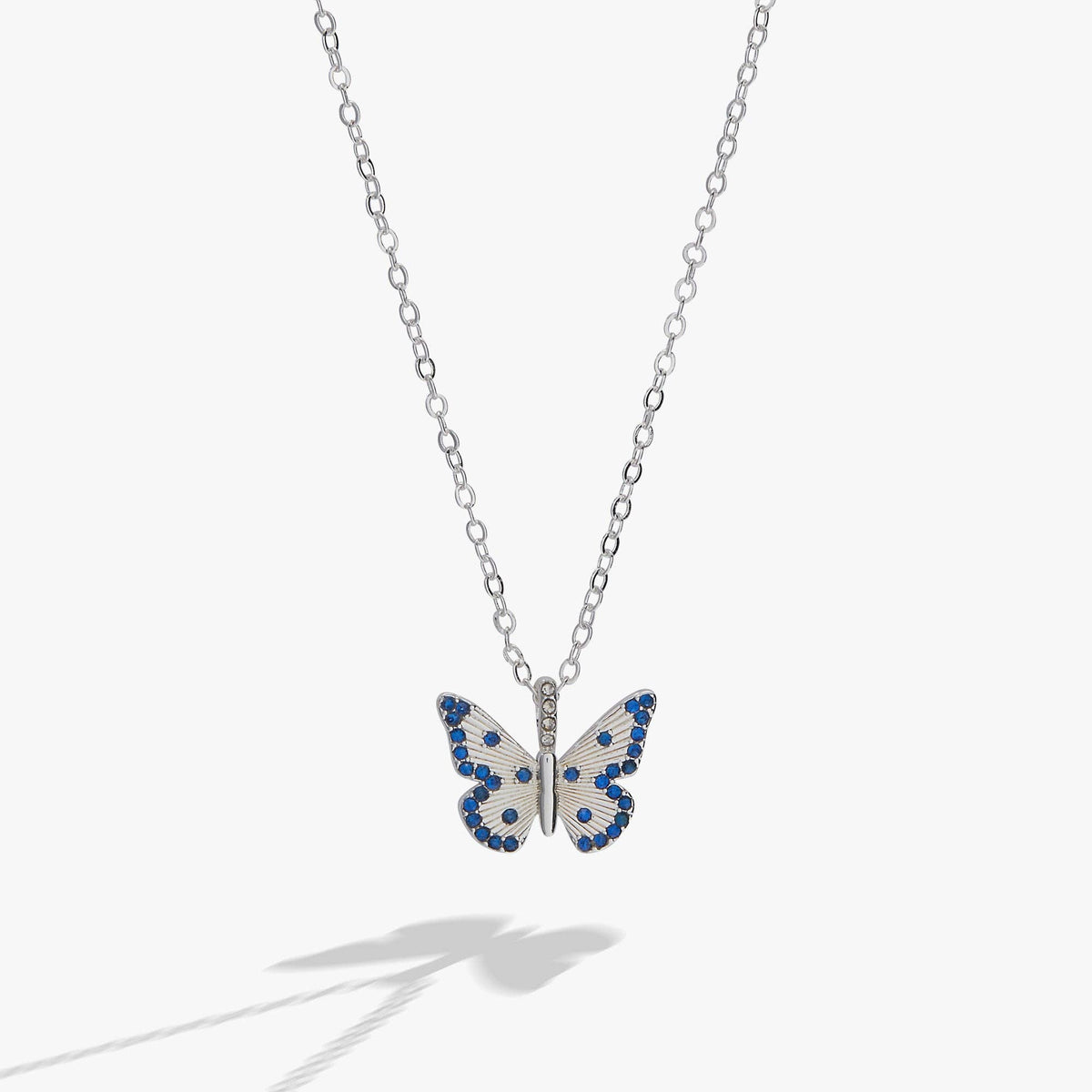 Alex & Ani September 'Protection' Butterfly Birthstone Pendant
