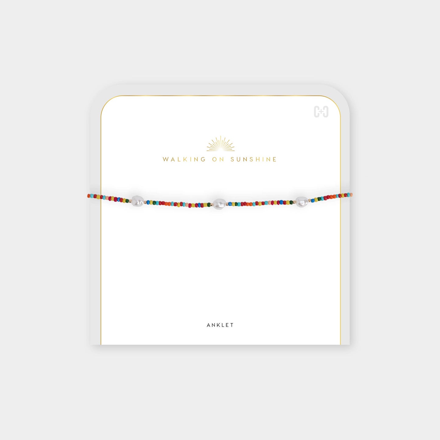 Coco + Carmen -Ray of Sunshine Anklet