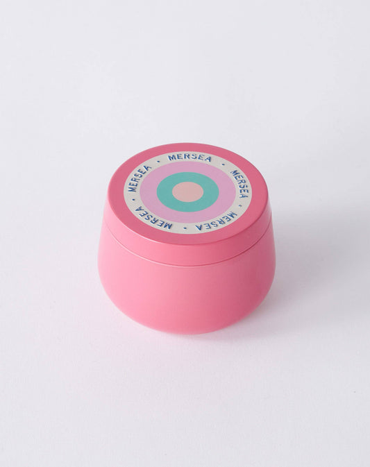 Cabana Flower Tin Candle