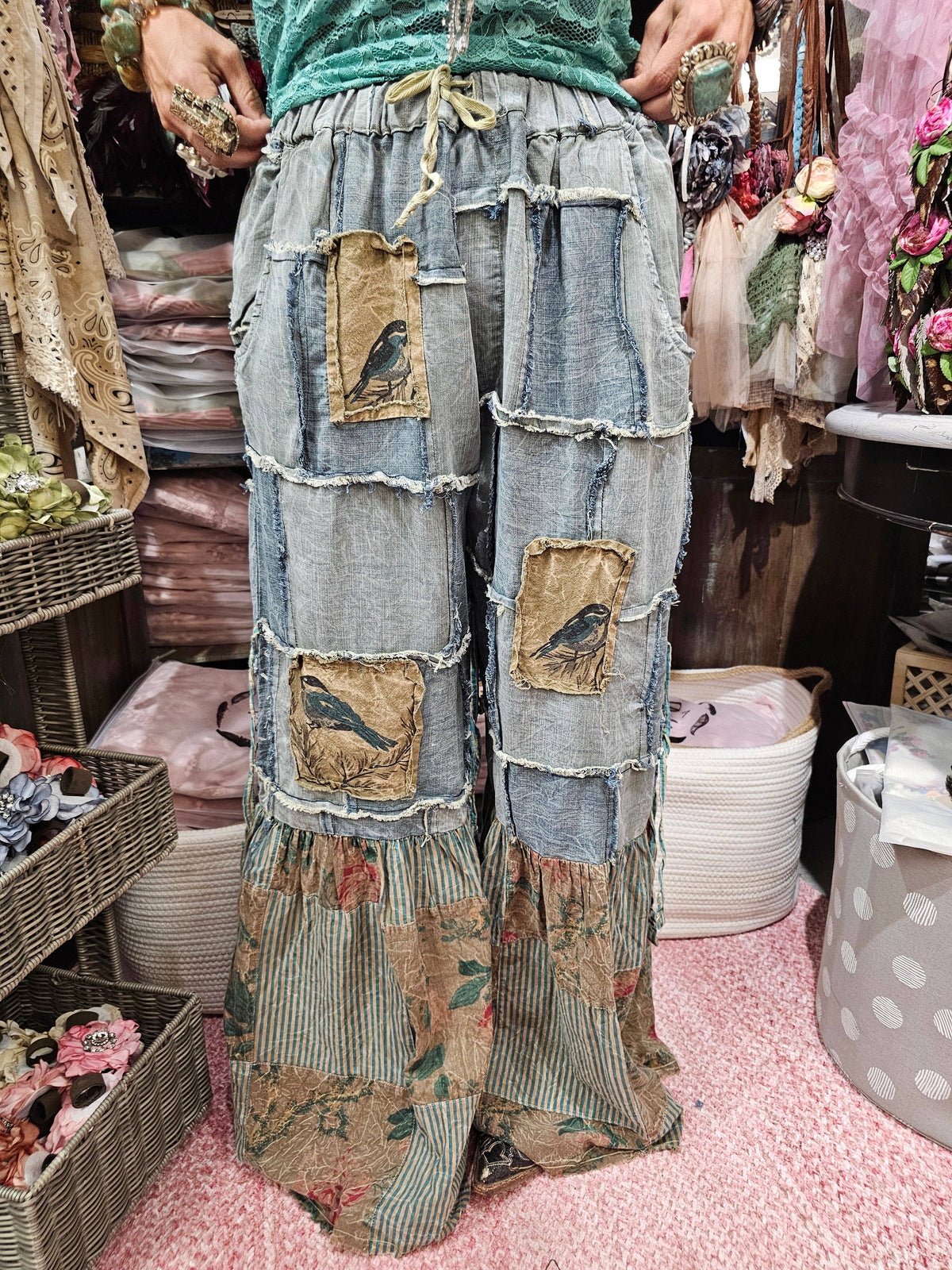 A Rare Bird Pocket Full of Birds Pant