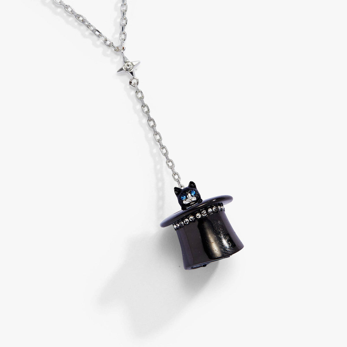 Alex & Ani Tuxedo Cat Y Necklace