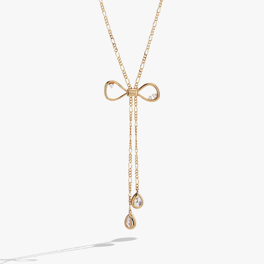 Alex & Ani - Coquette Bow Necklace