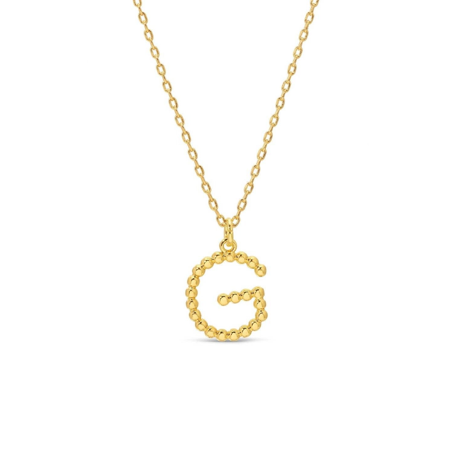 Splendid Iris - Delicate Initial Pendant - Assorted - 926 West