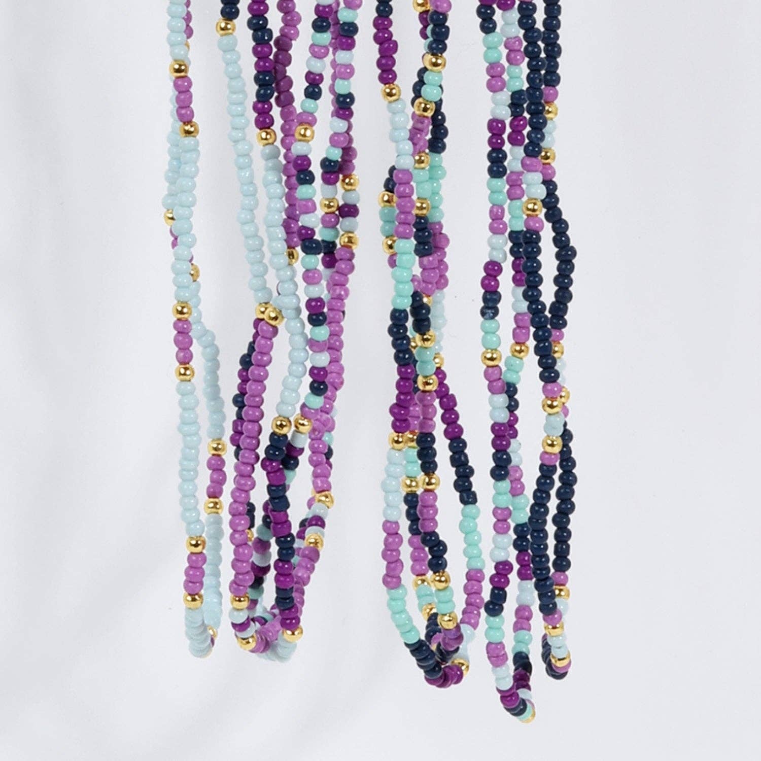 Splendid Iris - Delicate Seed Bead Necklaces - Assorted - 926 West