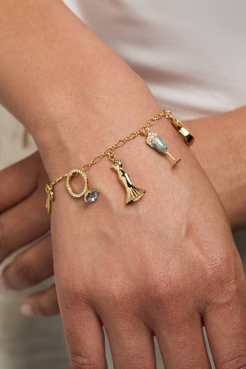 ALEX + ANI - Bridal Multi-Charm Bracelet