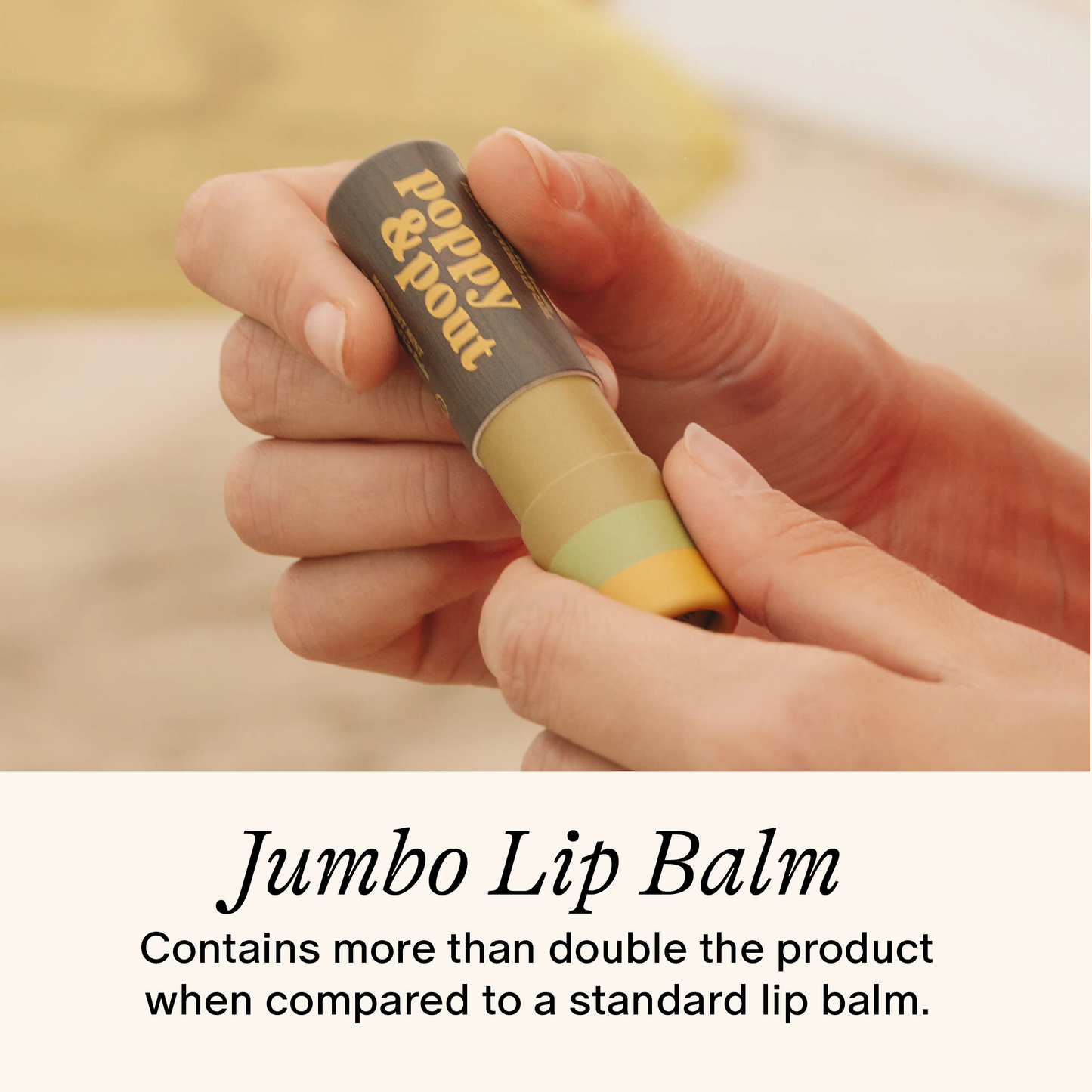 Poppy Pout - Lip Balm, Retro Surf, Midnight Mint