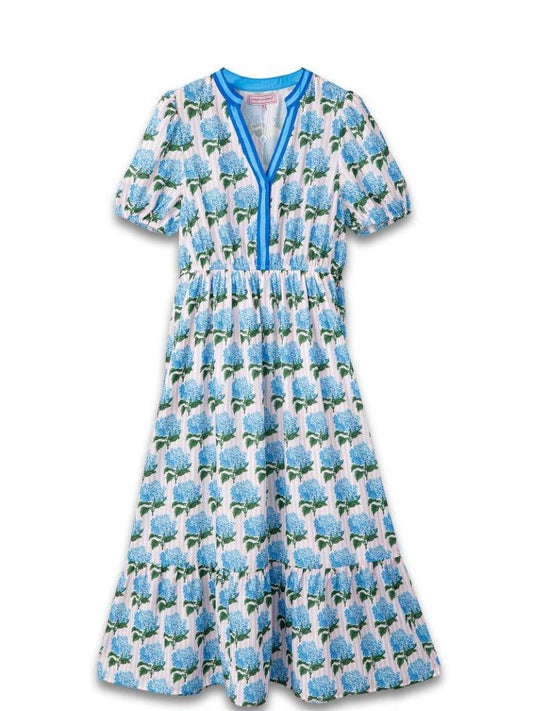 SIMPLY SOUTHERN - HYDRANGEA STRIPE DRESS