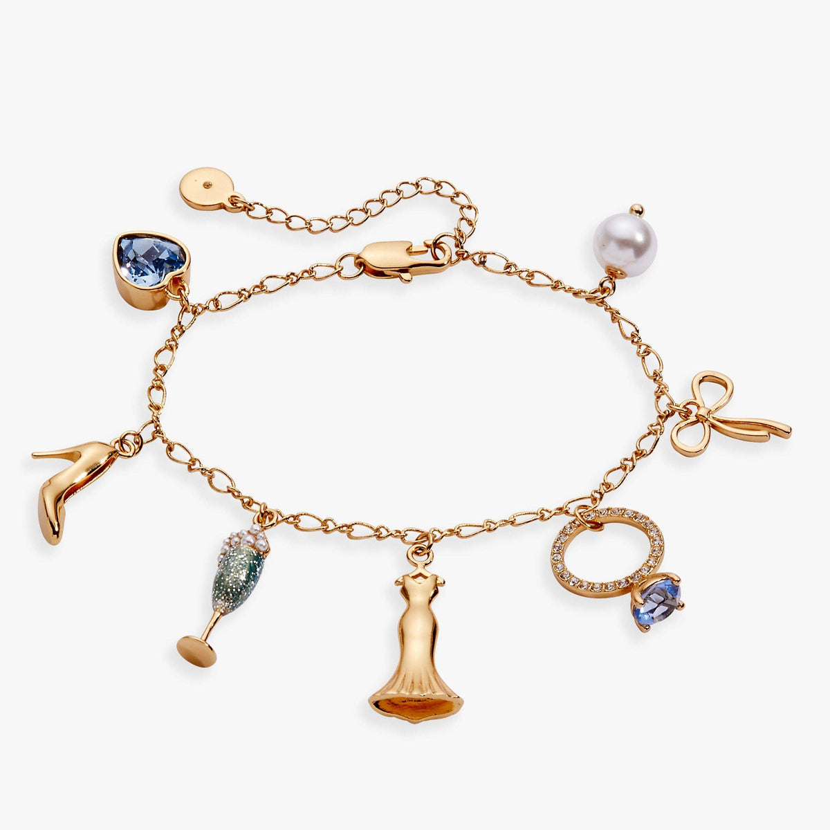 ALEX + ANI - Bridal Multi-Charm Bracelet