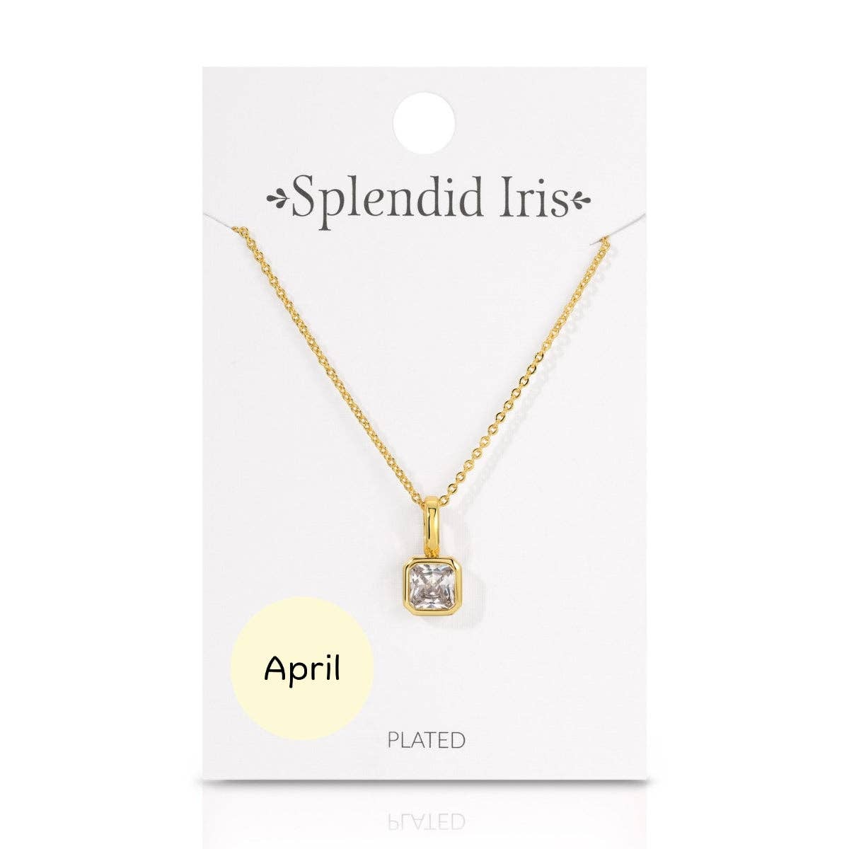 Assorted Birthstone Solitaire Necklaces