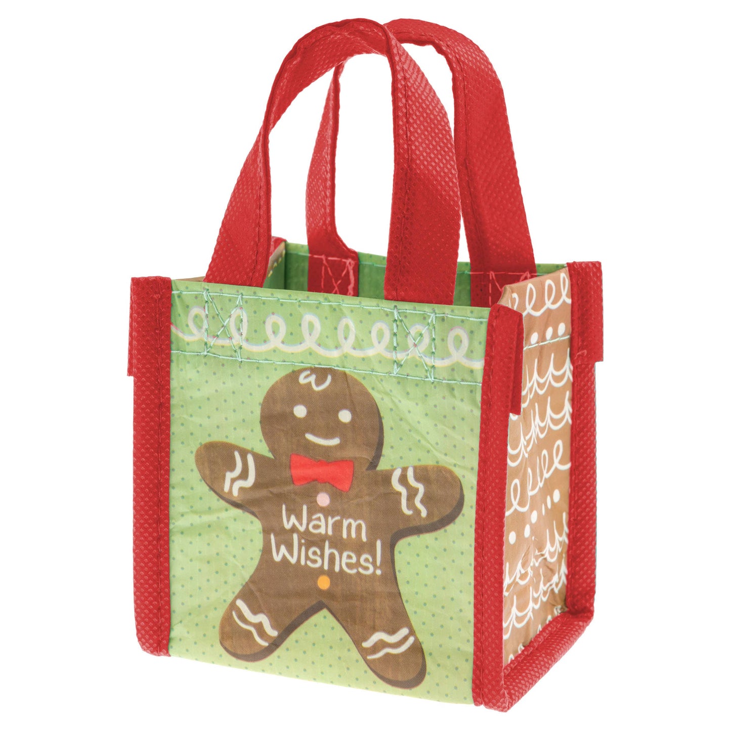 Holiday Recycled Tiny Gift Bag Karma