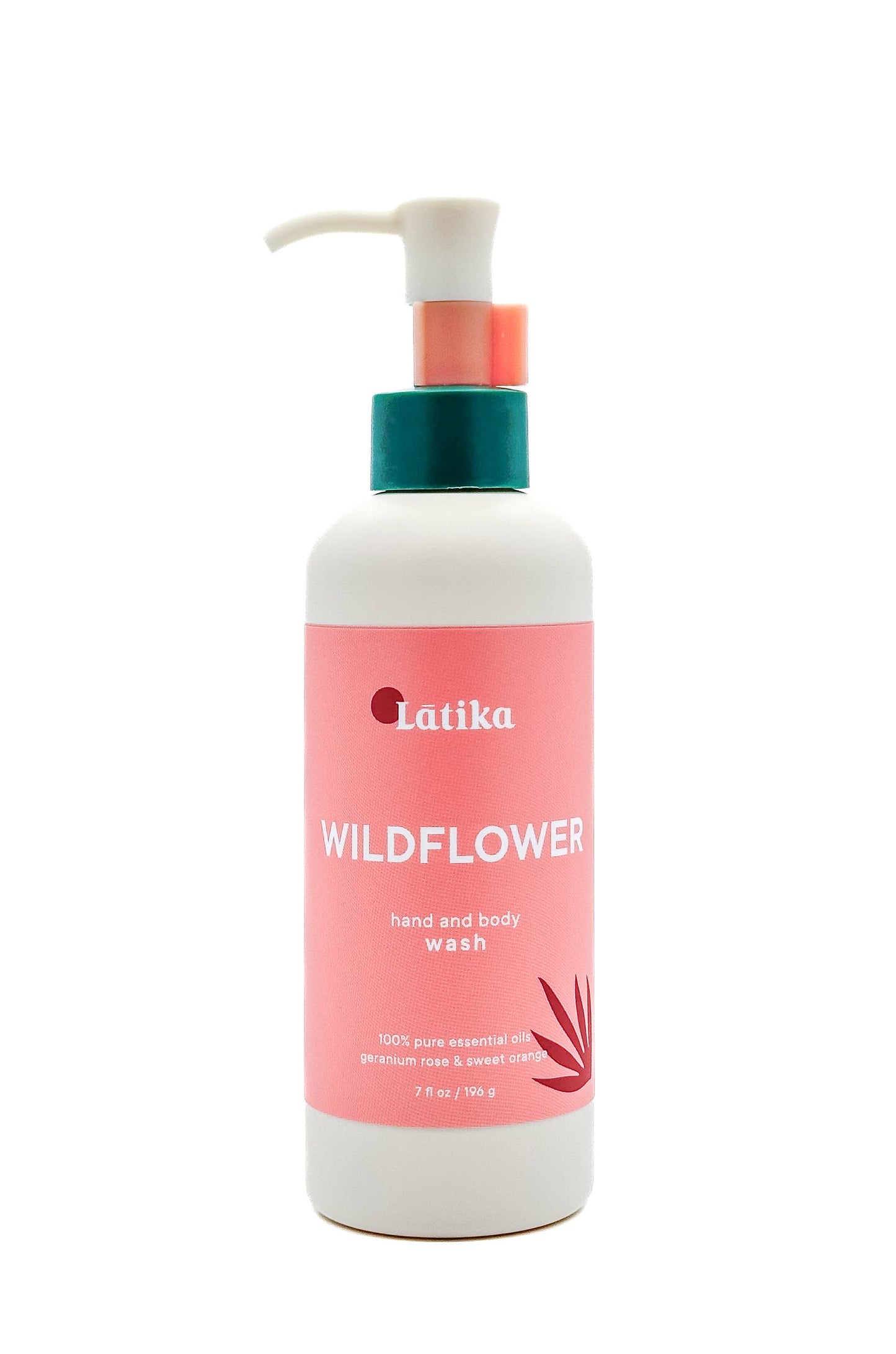 Wildflower -Organic Essential Oils Hand + Body Wash 🌺 Latika Beauty