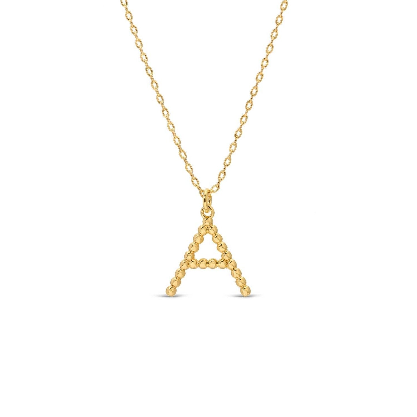 Splendid Iris - Delicate Initial Pendant - Assorted - 926 West