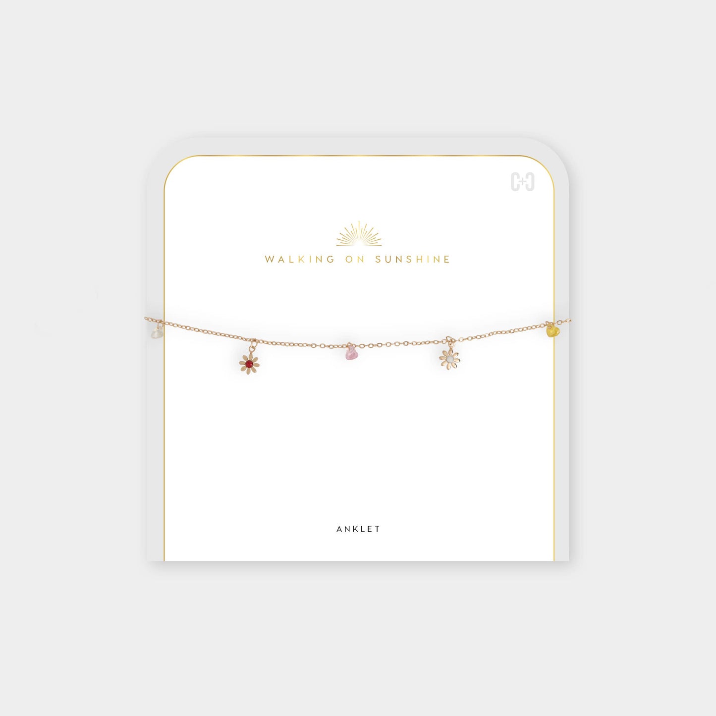 Coco + Carmen -Ray of Sunshine Anklet