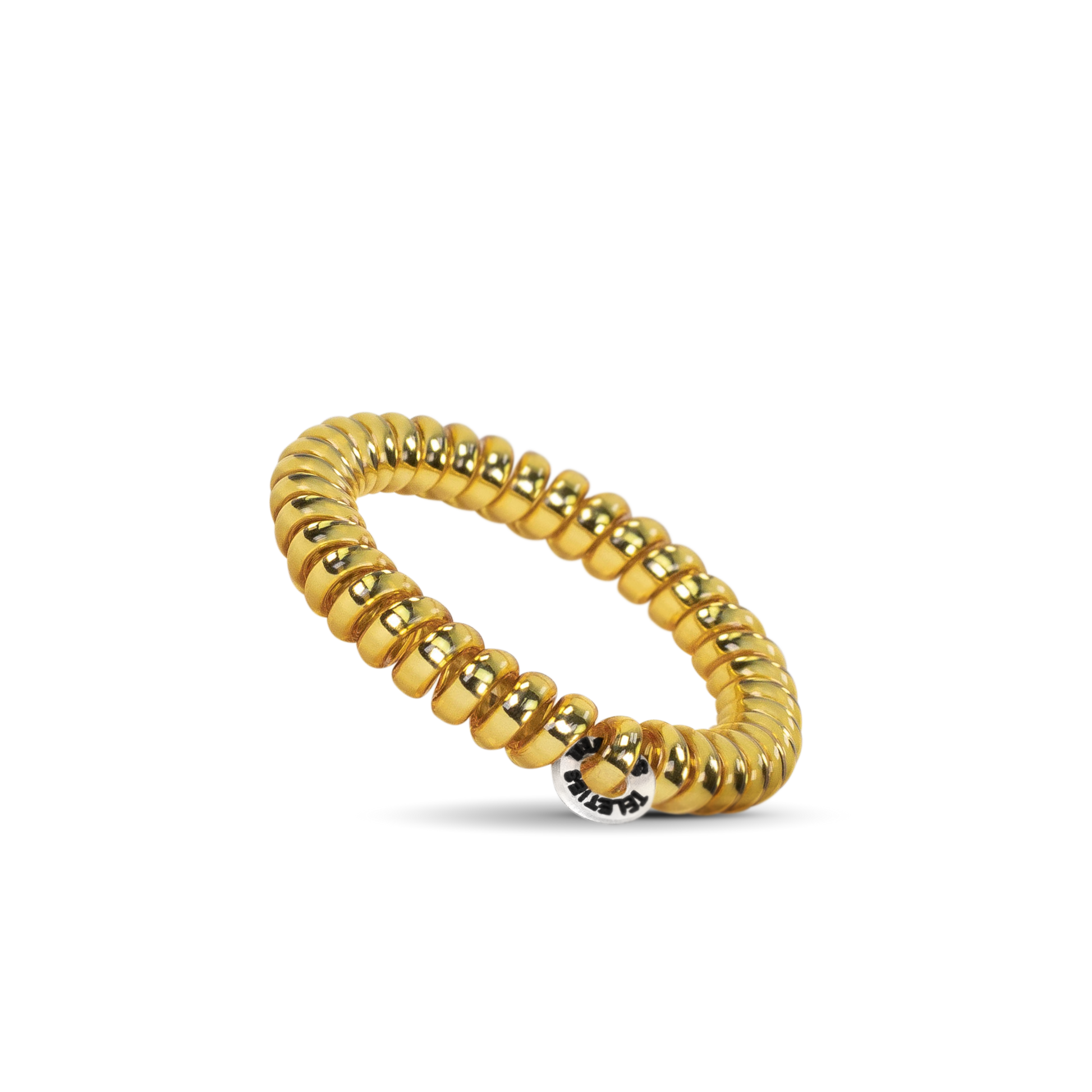 Spiral Hair Coils | Small | Sunset Gold Hair Ties TELETIES