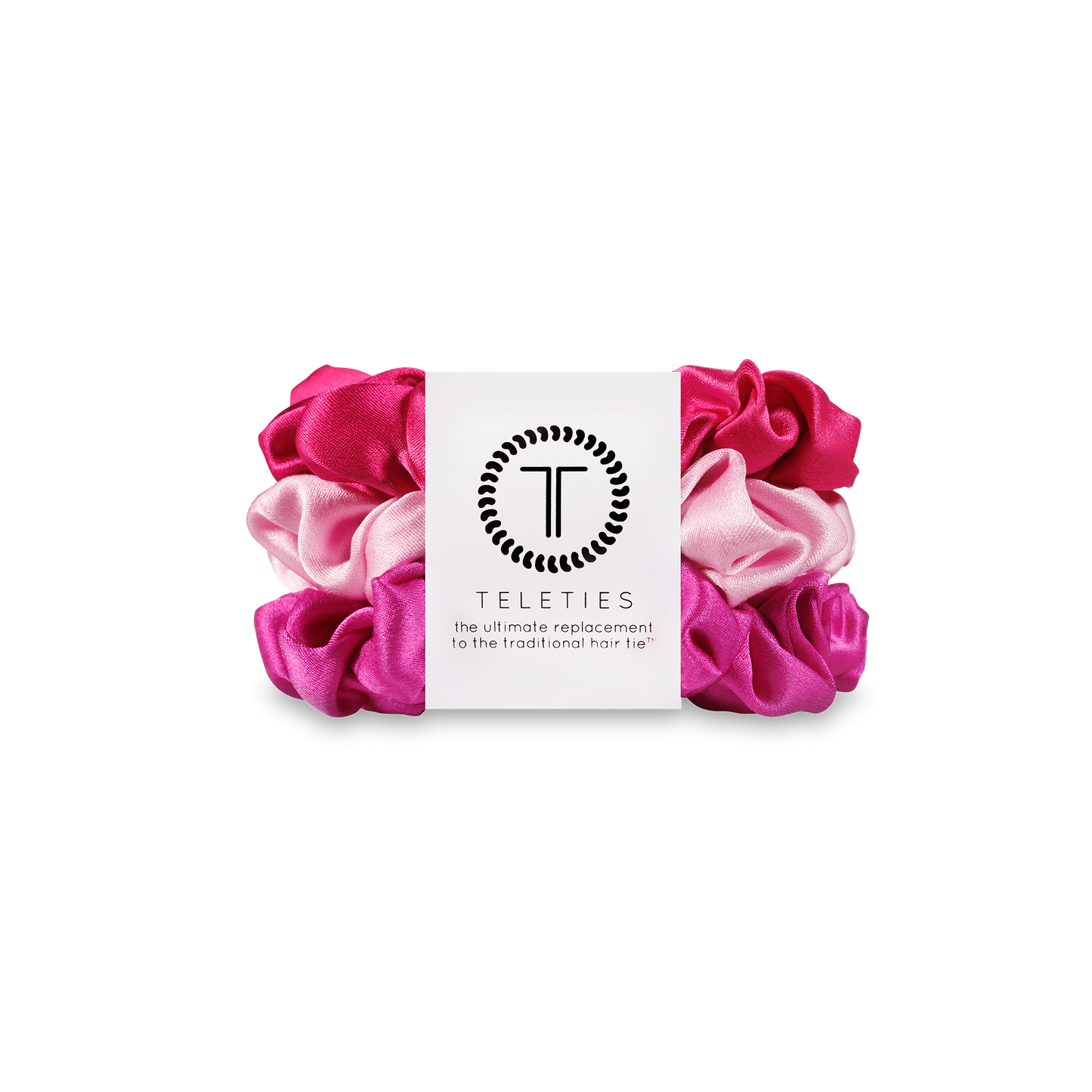 Silk Hair Scrunchie | Small | Rose All Day TELETIES