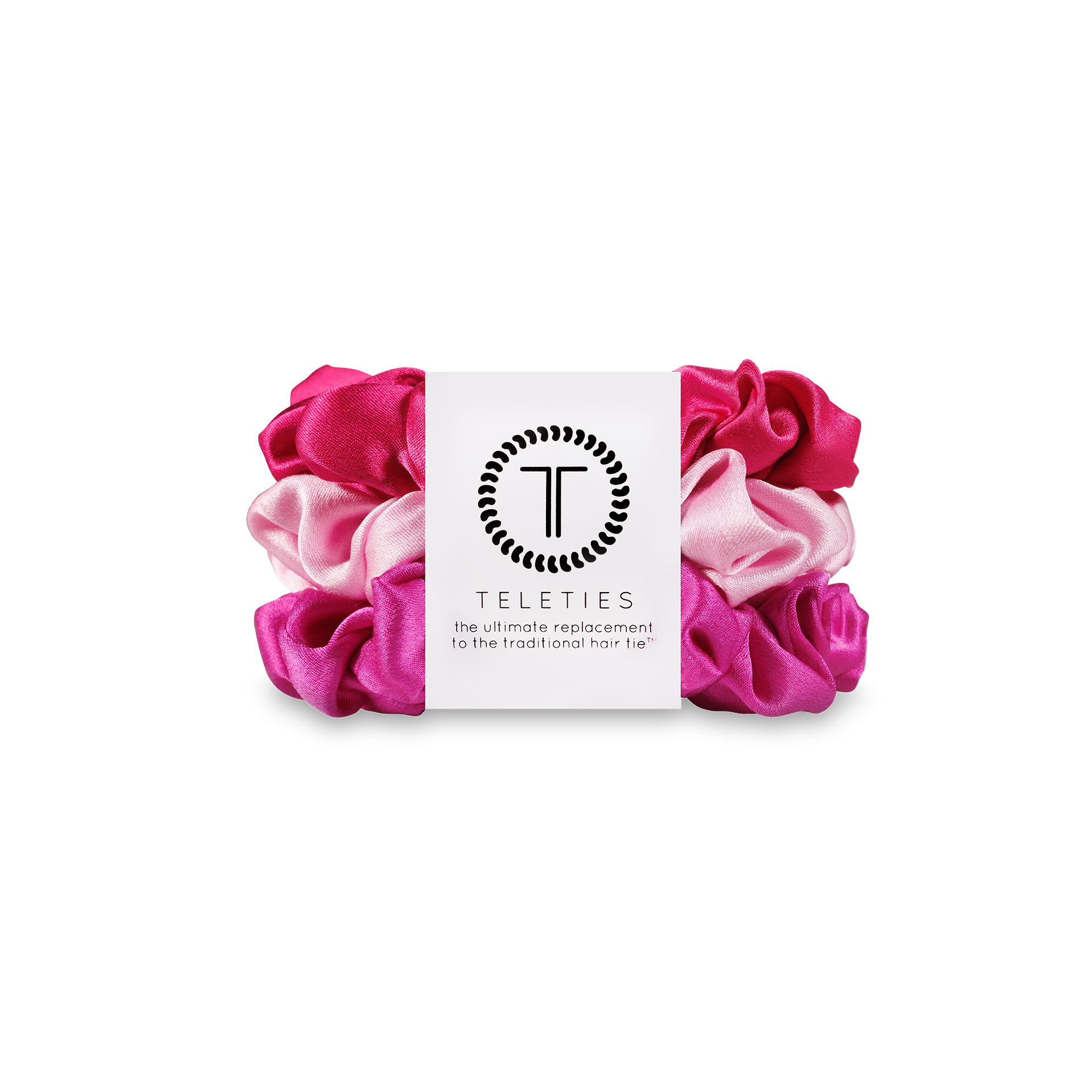 Silk Hair Scrunchie | Small | Rose All Day TELETIES