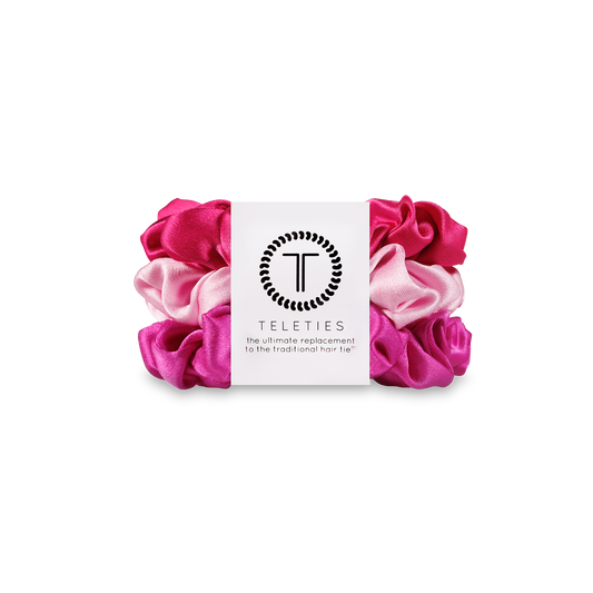 Silk Hair Scrunchie | Small | Rose All Day TELETIES