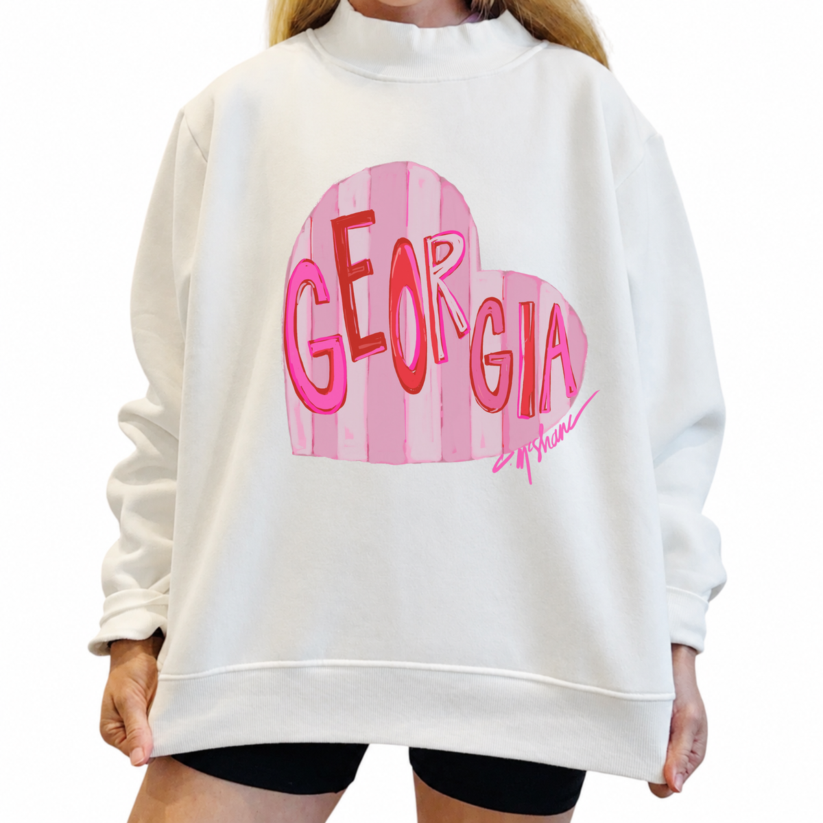 "Georgia Love" Mock Neck (ONE SIZE)