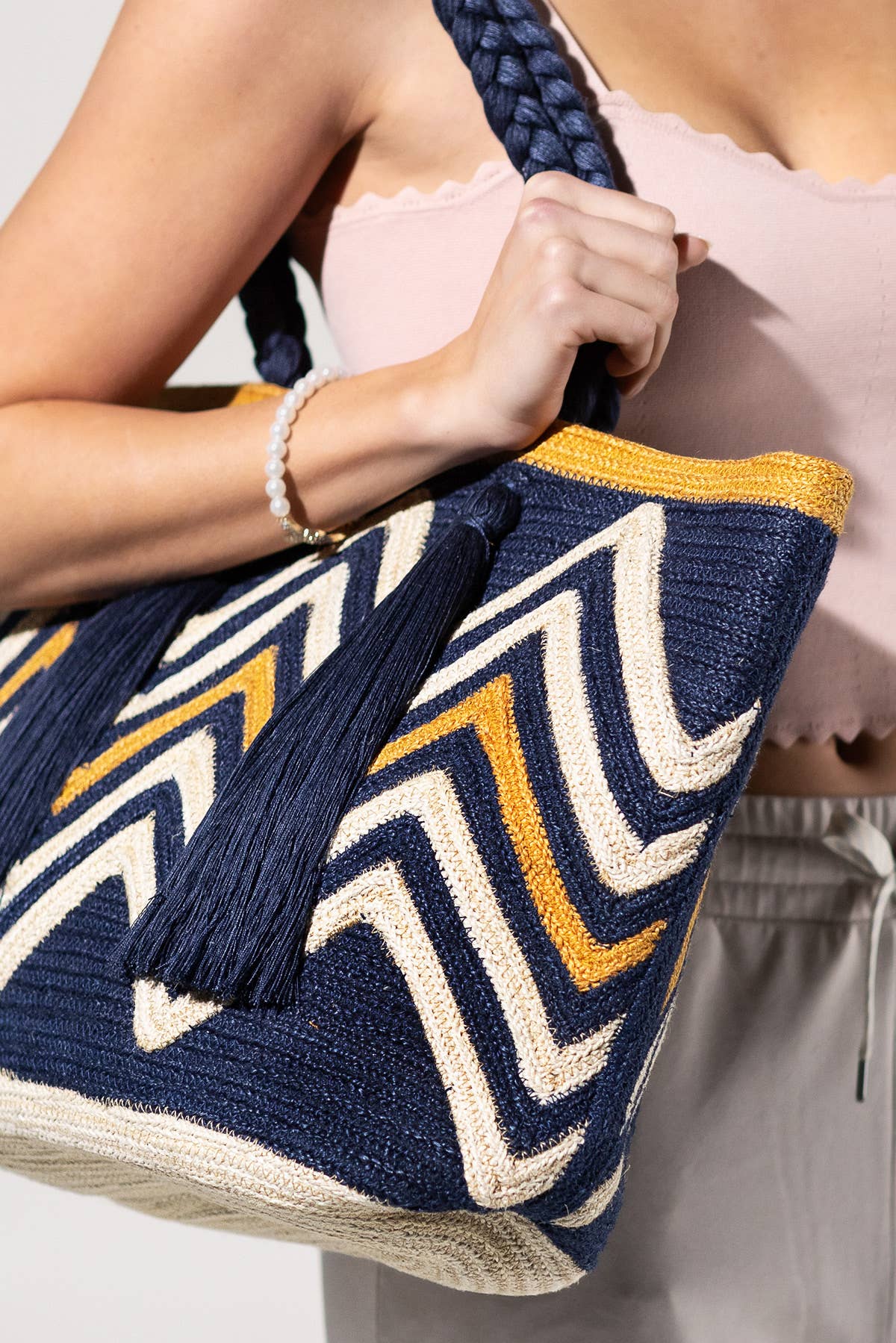 Malaka Jute Shoulder Bag Urbanista