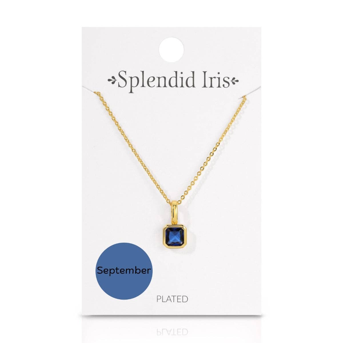 Assorted Birthstone Solitaire Necklaces
