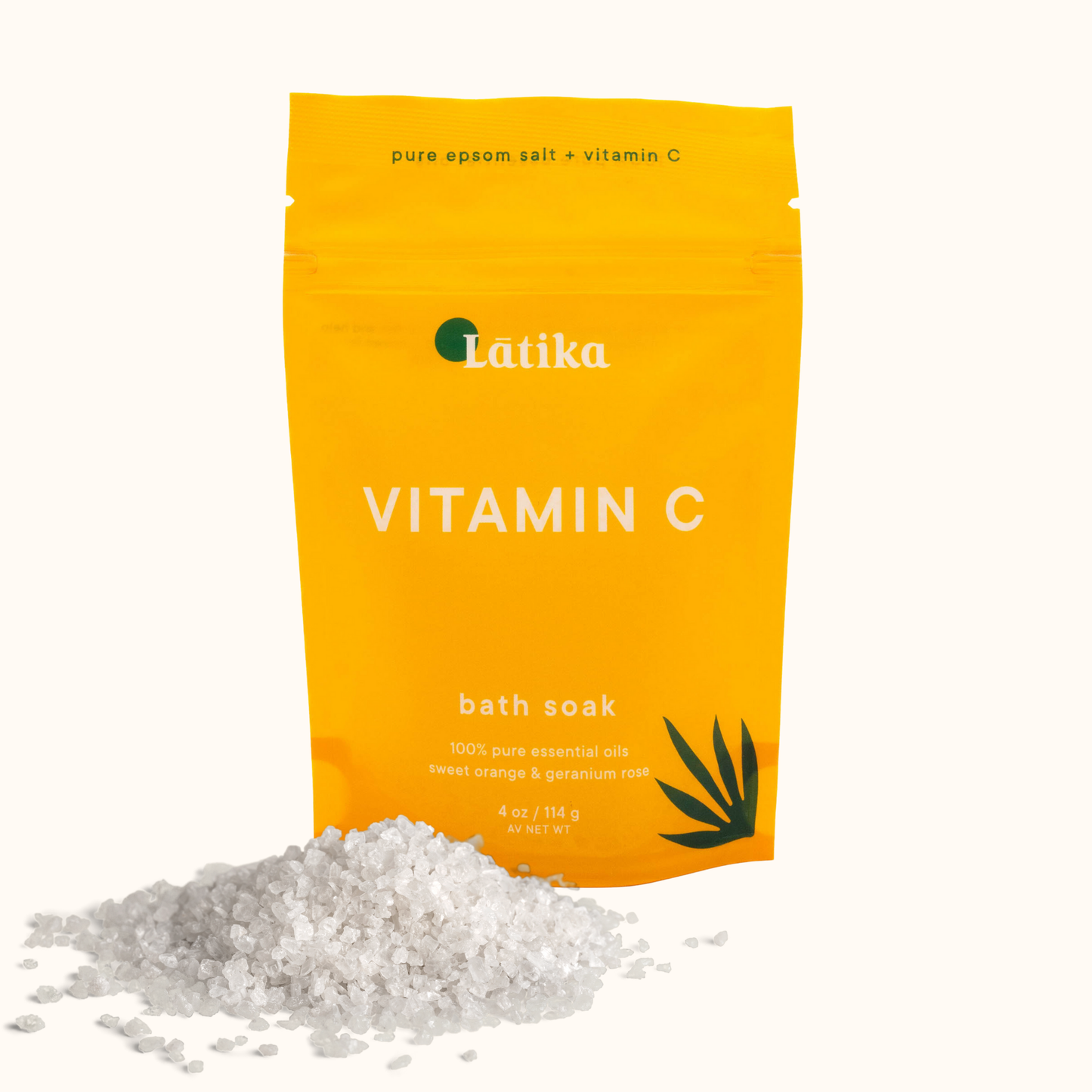 Vitamin C 🟡 Epsom Bath Soak Latika Beauty