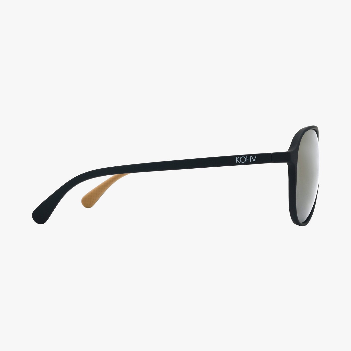 Kohv-DASH BRONZE Polarized Active Soft Rubber Aviator Sunglasses - 926 West