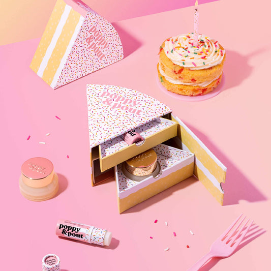 Poppy & Pout - Lip Care Duo, Birthday Confetti Cake - 926 West
