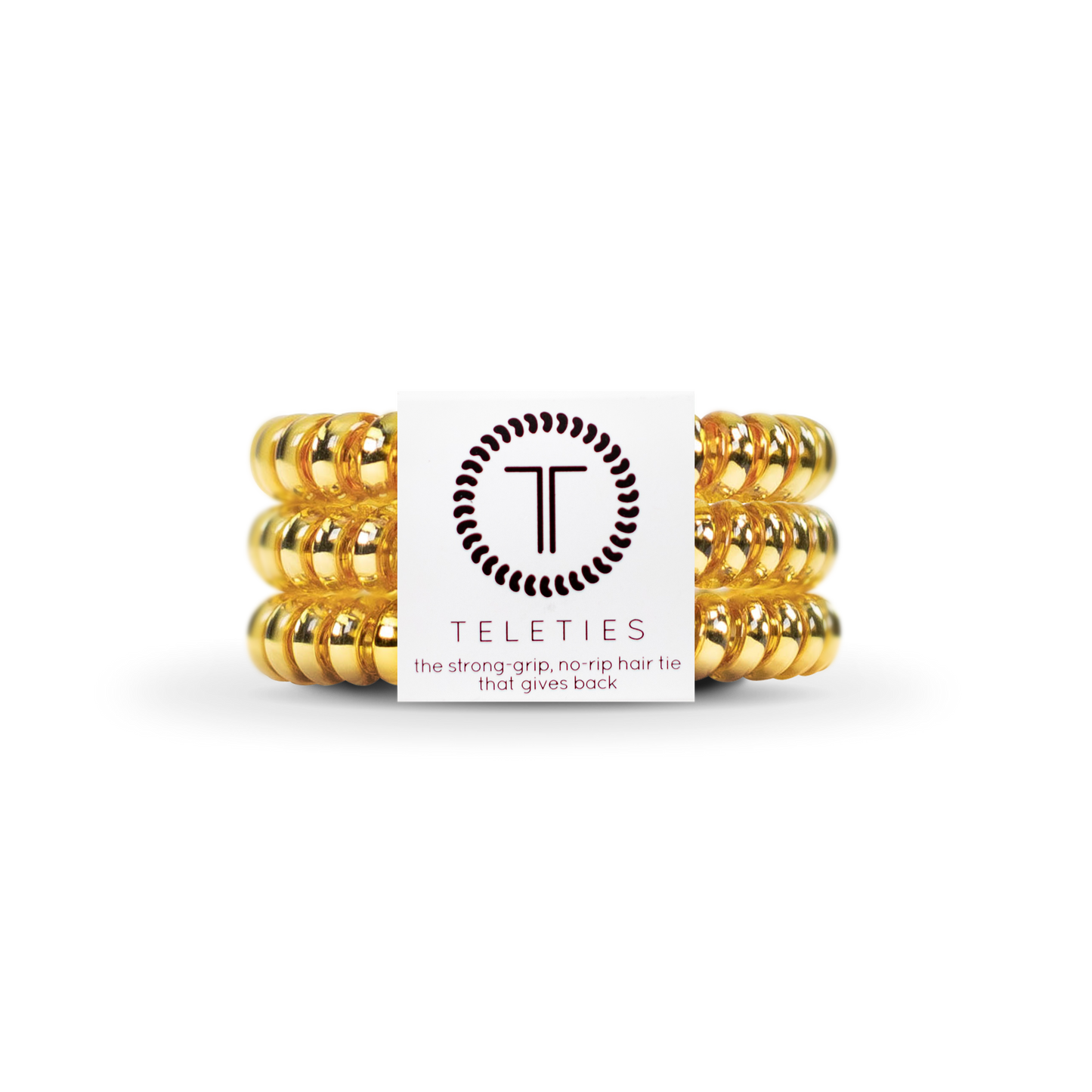 Spiral Hair Coils | Small | Sunset Gold Hair Ties TELETIES