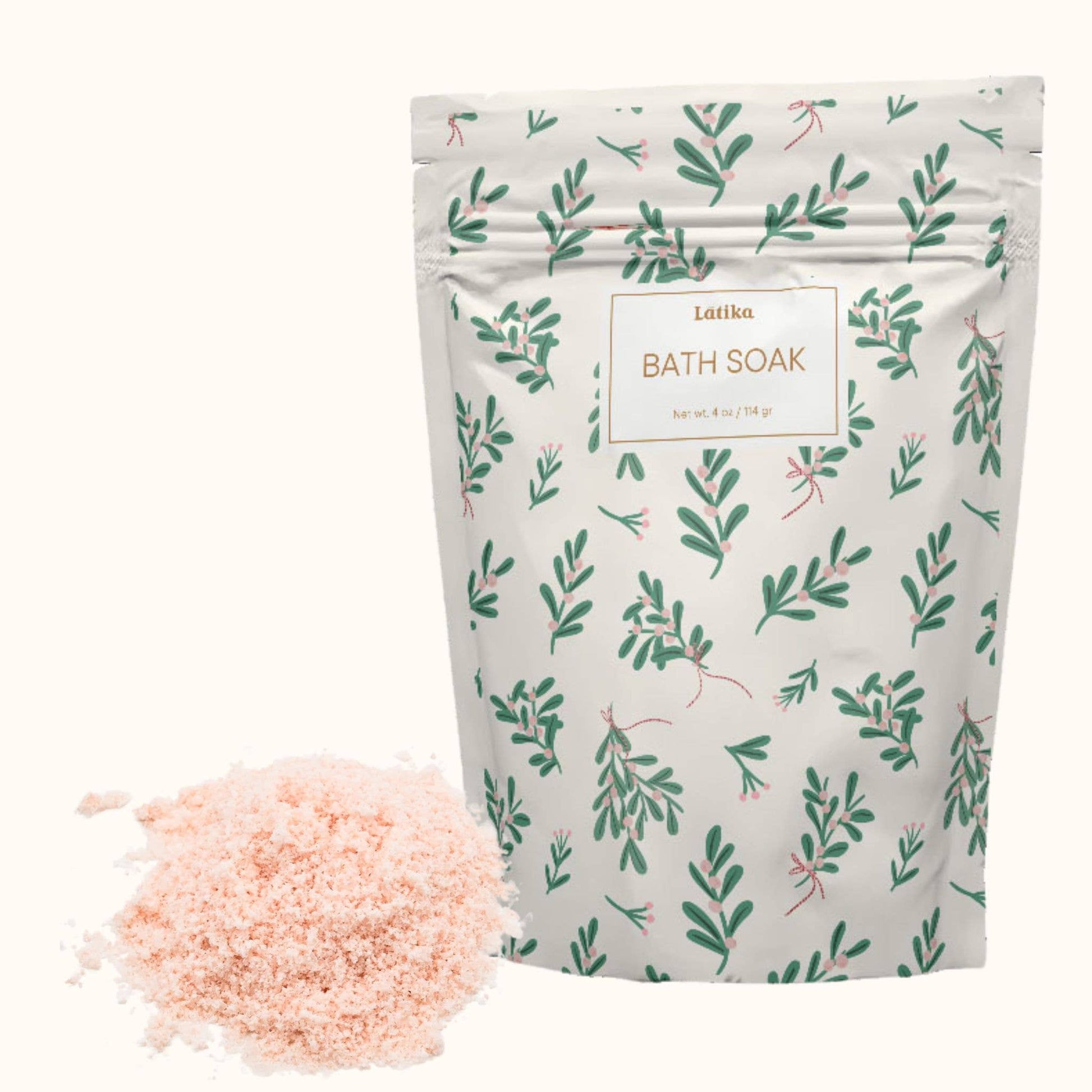 Holly 🌿 Holiday Bath Soak Latika Beauty