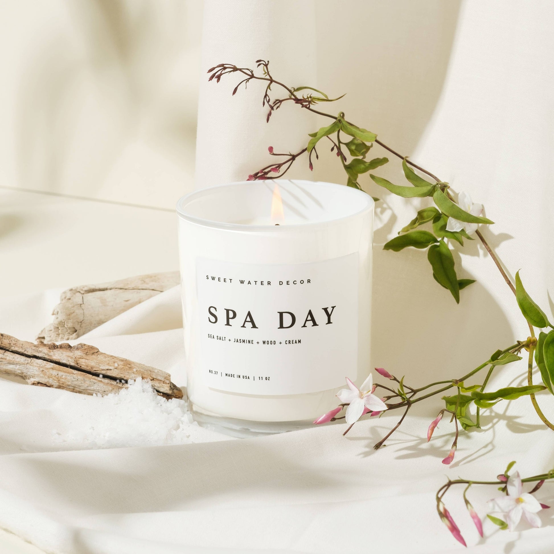 Spa Day 11 oz Soy Candle - Home Decor & Gifts Sweet Water Decor