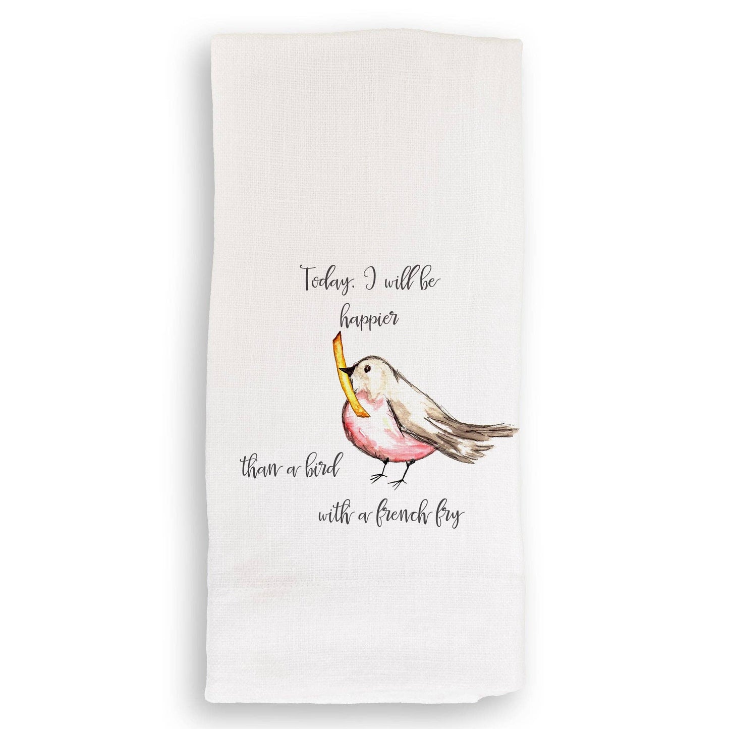 Bird with Fry - Kitchen Towel