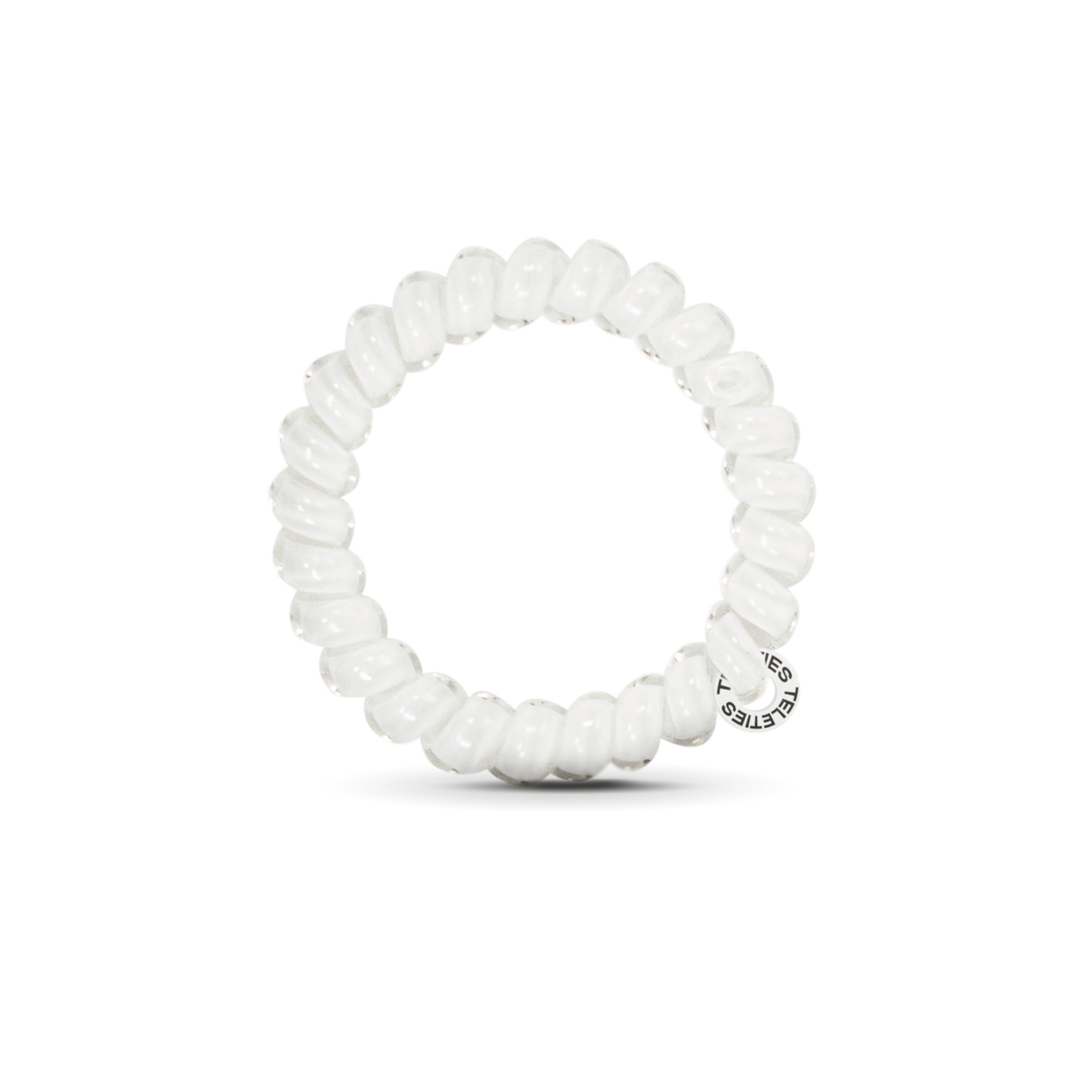 Spiral Hair Coils | Large | Coconut White Hair Ties - 926 West