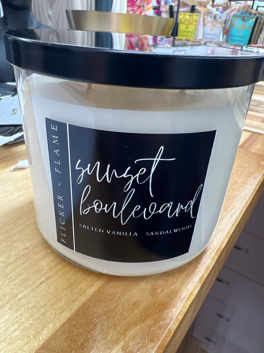 Flicker & Flame Candle Sunset Blvd 926 West