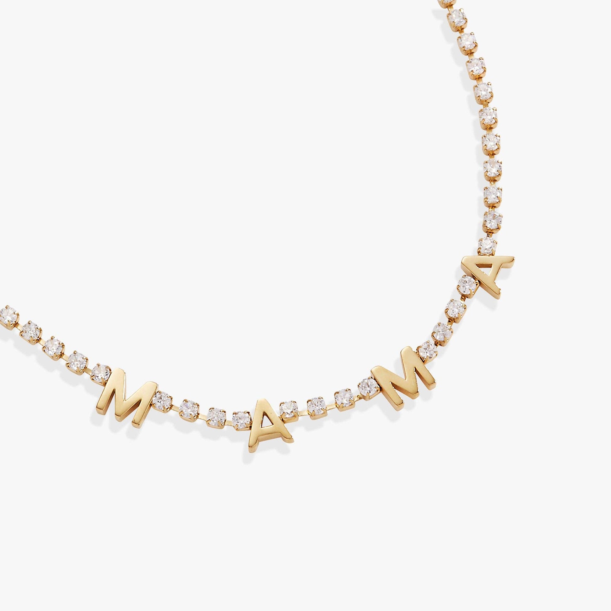 ALEX + ANI - "Mama" Crystal Tennis Necklace - 926 West
