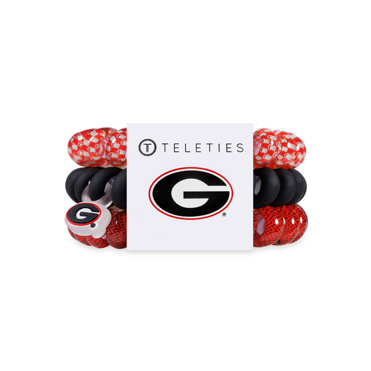 Spiral Hair Coils | Large | Go Dawgs! Hair Ties TELETIES