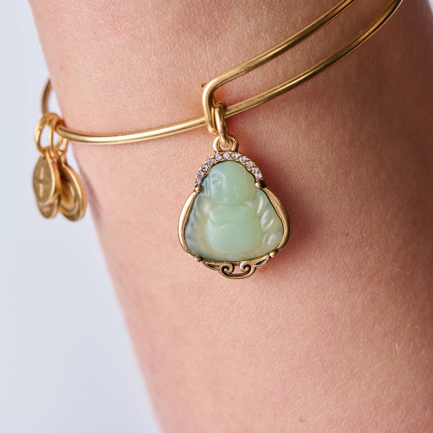 ALEX + ANI - Buddha Charm Bangle - 926 West