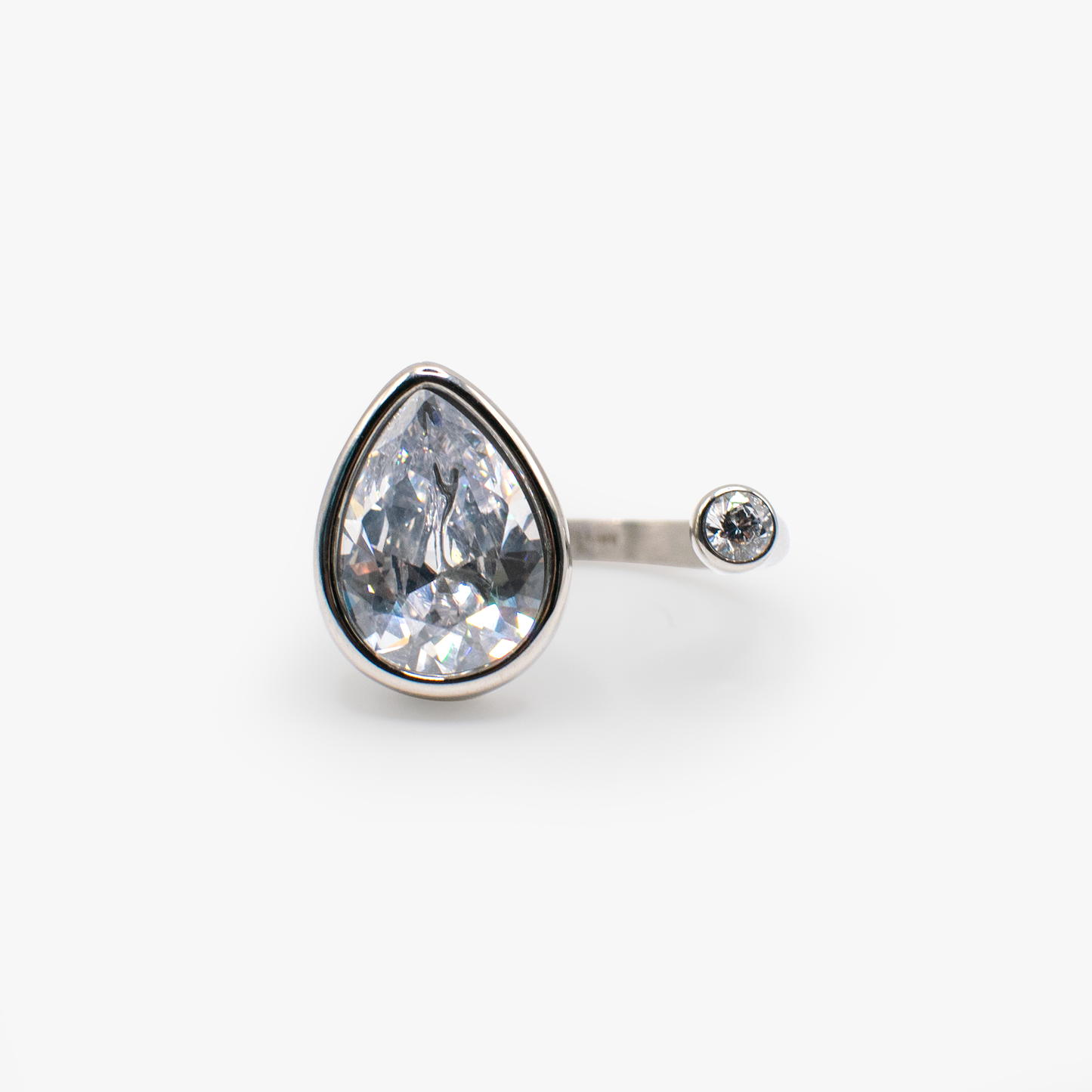 ALEX + ANI - Teardrop Crystal Ring - 926 West