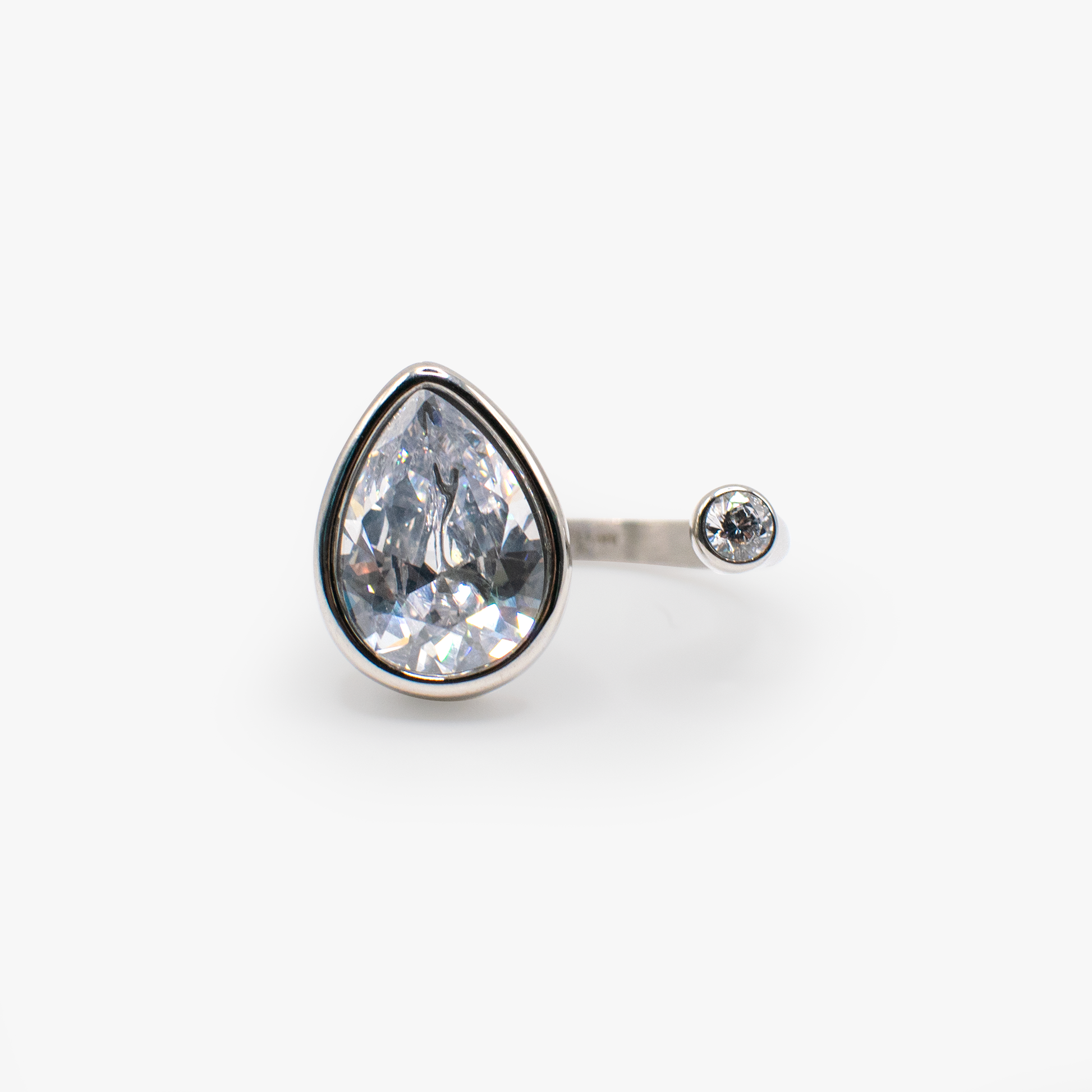 ALEX + ANI - Teardrop Crystal Ring - 926 West