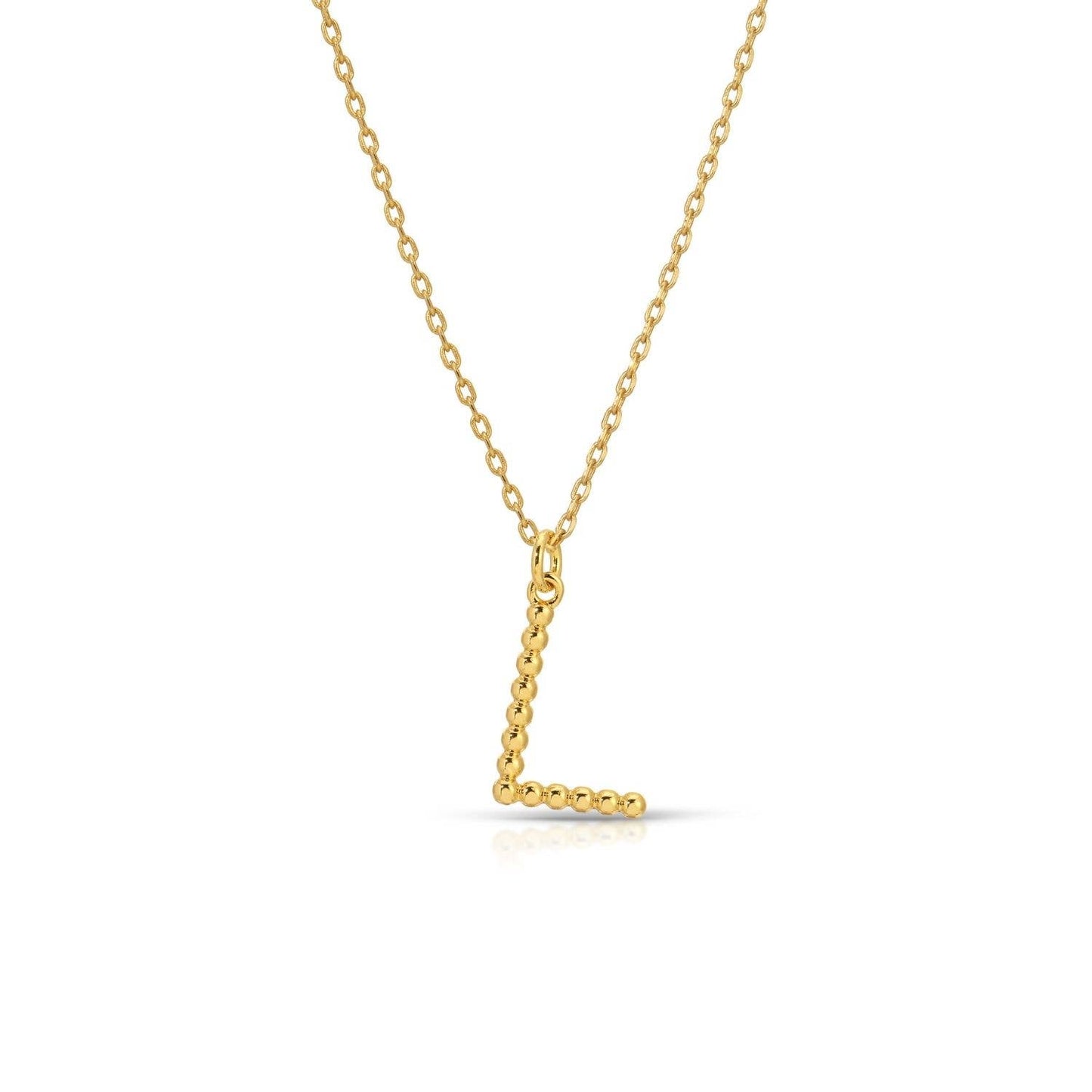 Splendid Iris - Delicate Initial Pendant - Assorted - 926 West