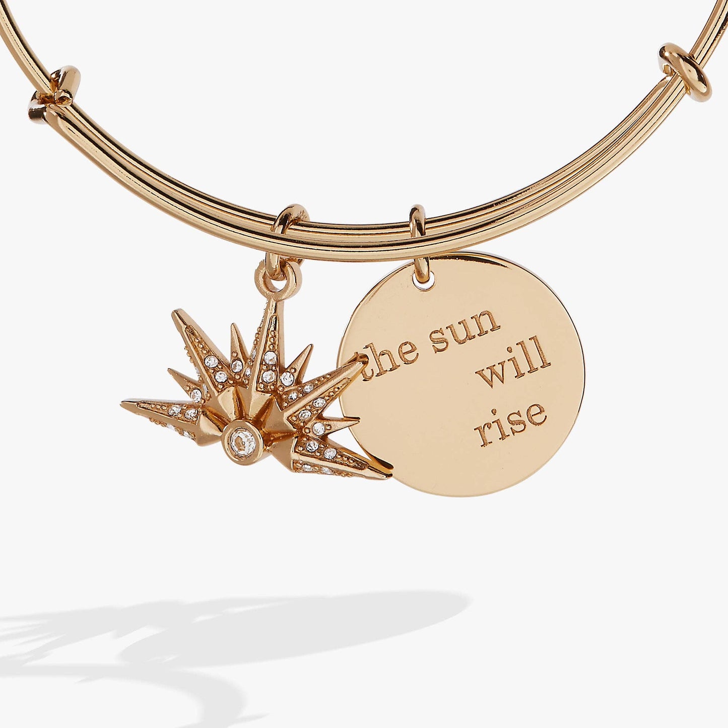 ALEX + ANI - "The Sun Will Rise" Duo Charm Bangle