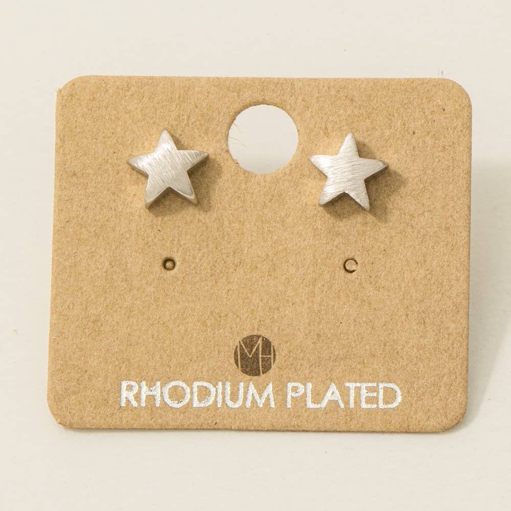 Mini Star Stud Earrings Fame Accessories