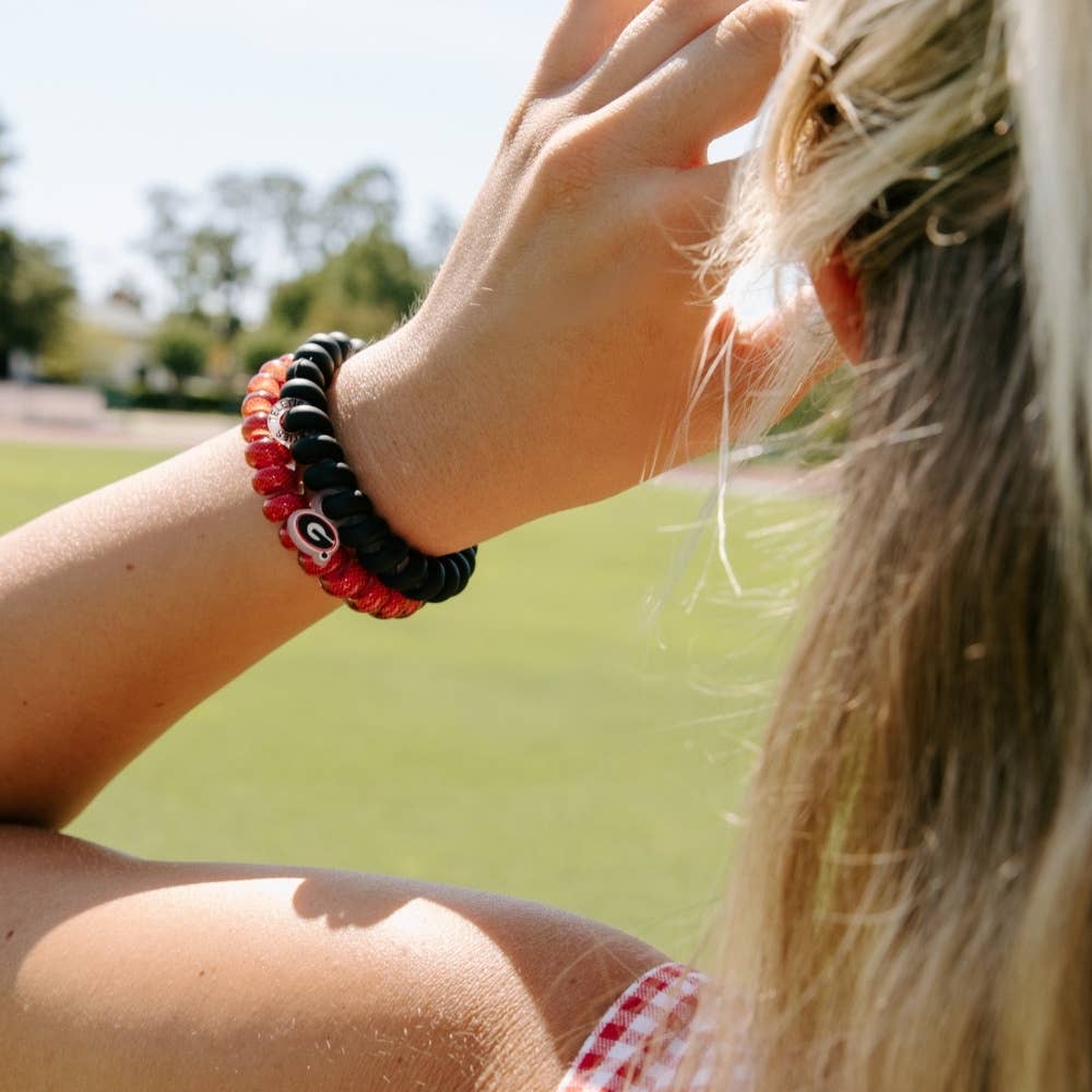 Spiral Hair Coils | Large | Go Dawgs! Hair Ties TELETIES