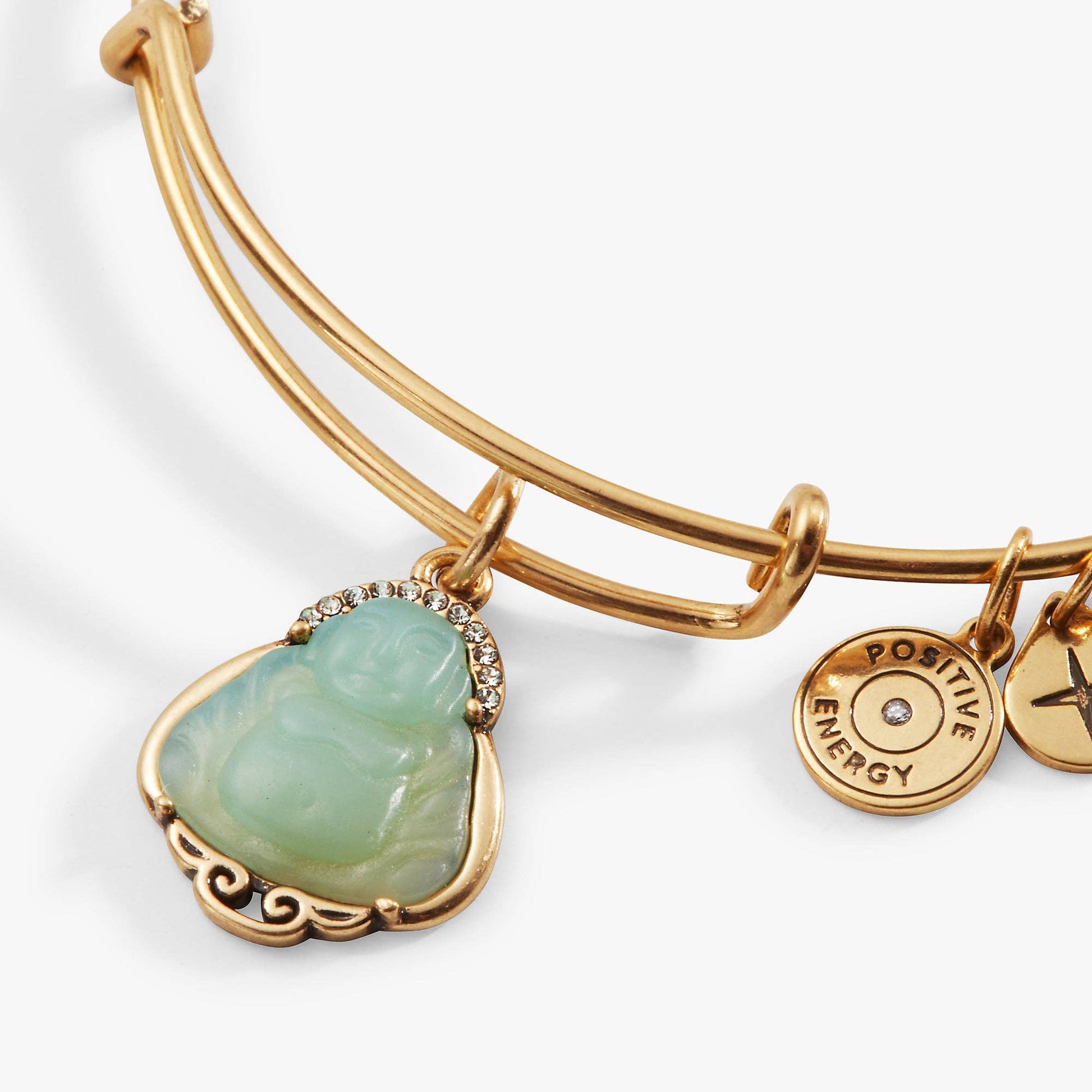 ALEX + ANI - Buddha Charm Bangle - 926 West