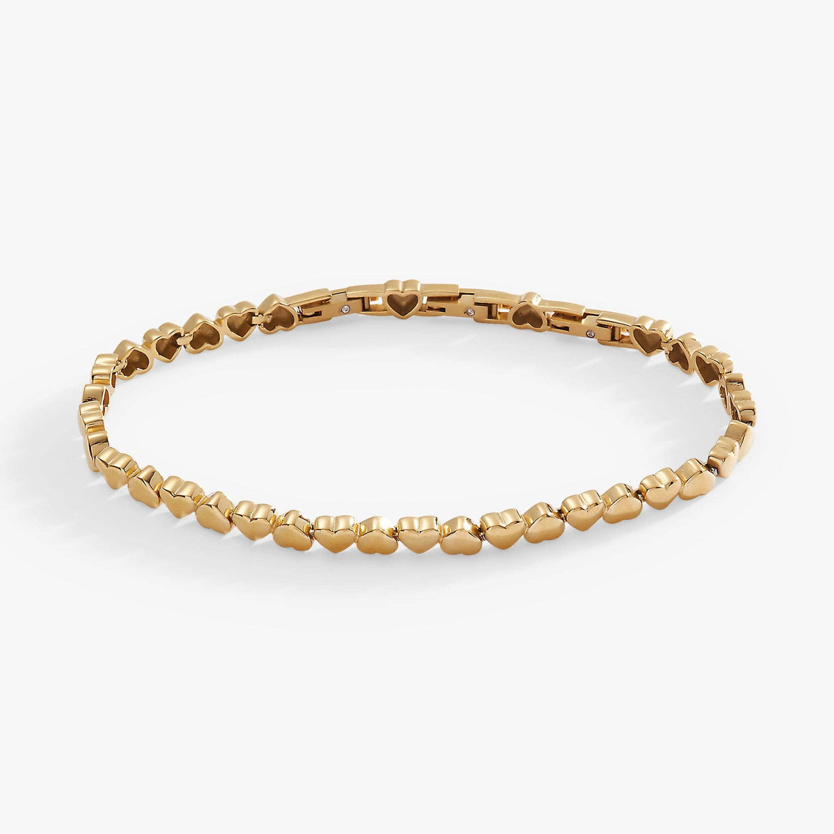 Alex & Ani Heart Charm Tennis Bracelet