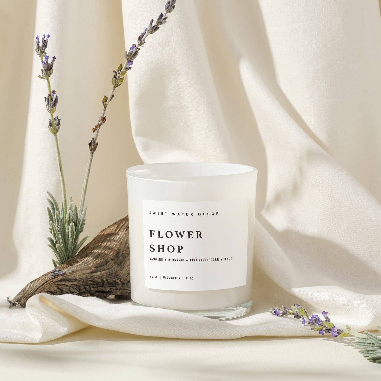 Flower Shop 11 oz Soy Candle - Home Decor & Gifts Sweet Water Decor