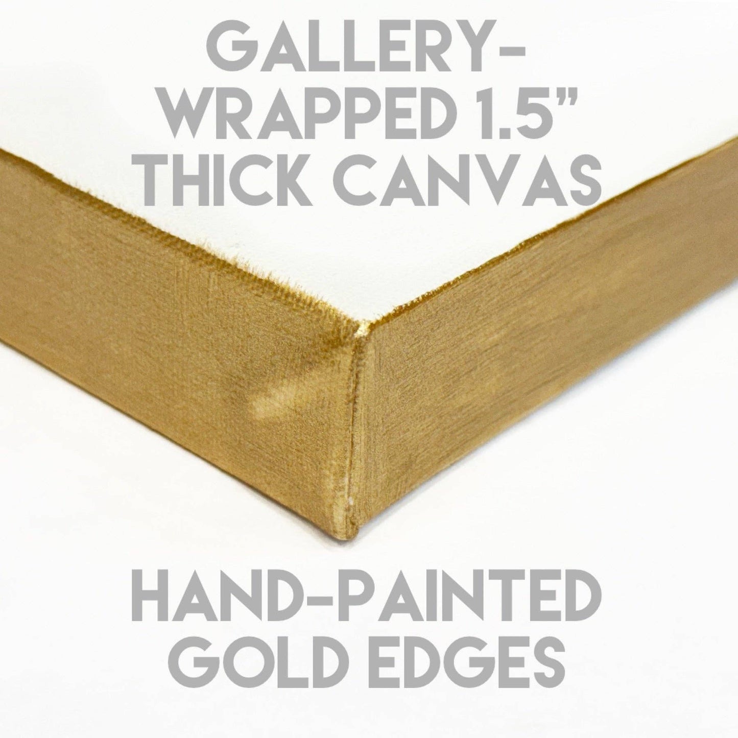 Deer and Bouquet Gallery Wrapped Canvas - Floral Art Painting Audra Style