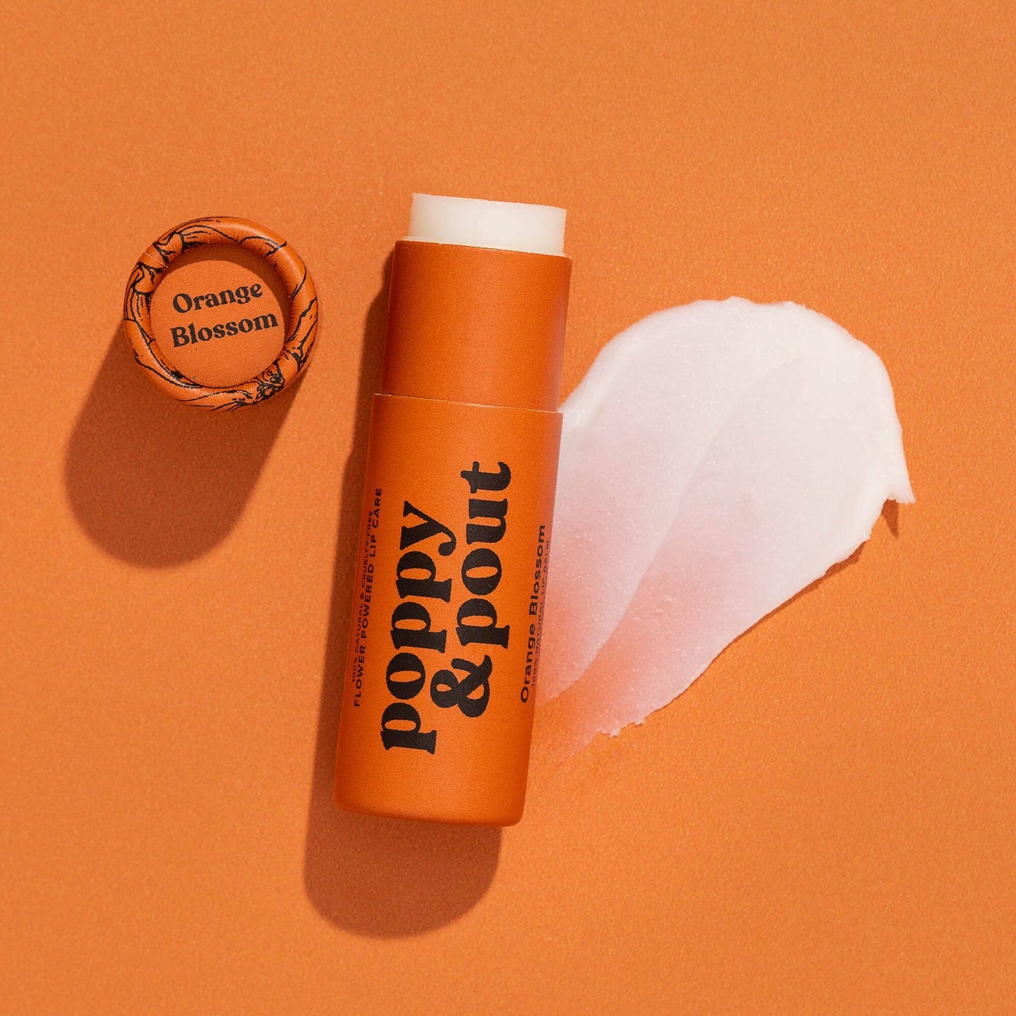 Poppy & Pout -Lip Balm, Orange Blossom
